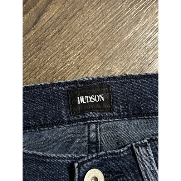 Men’s HUDSON Jeans Byron Straight Dark HYP Wash Denim Button Fly 30x26 -Tailored - Picture 7 of 9